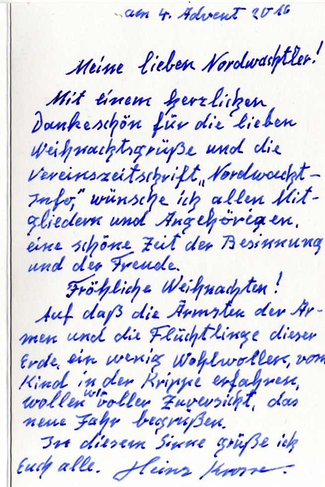 Weihnachtsgrüße Heinz Krosse447